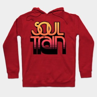 soul train retro yellow gradients Hoodie